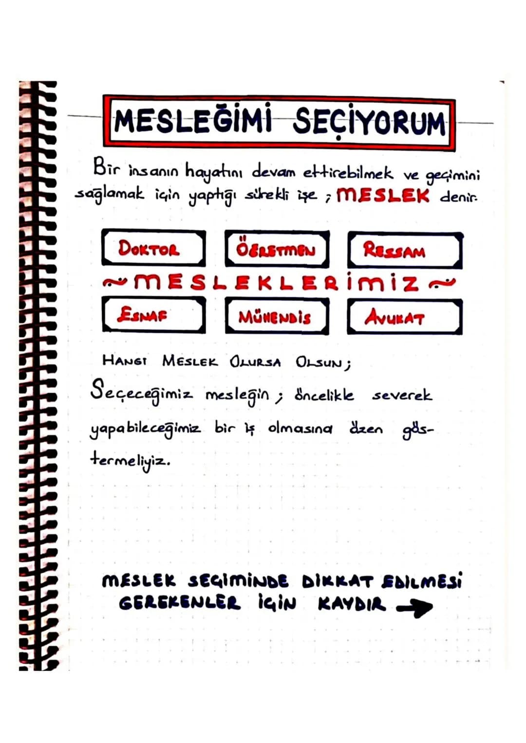 NİTELİKLİ İNSAN, GÜÇLÜ TÜRKİYE
Mesleğini istekli ve iyi bir şekilde yapan, işinin
gerektirdiği bilgi
ve
beceriye sahip olan, ülke üreti-
min