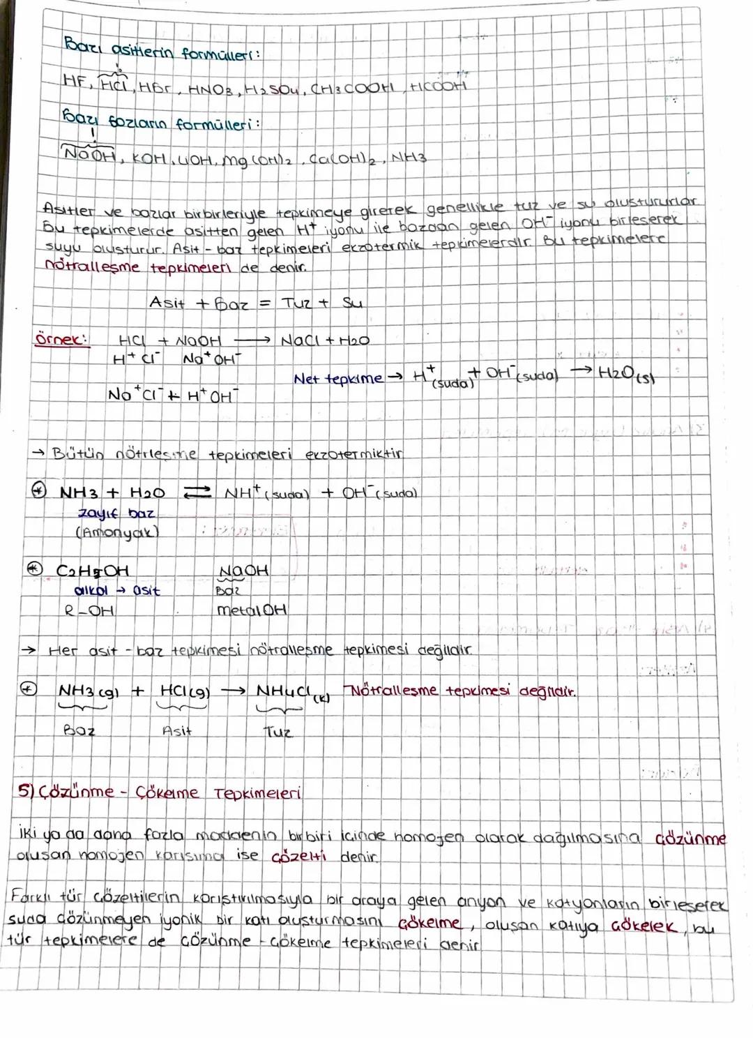 KIMYASAL TEPKİME TÜRLERİ
Vanma T
Gözünme-Gokeme
Analiz T
Sentez T
Asit-Baz T
1) Yanma Tepkimesi
fir maddenin (yanabilen) yakacı bir madde ol