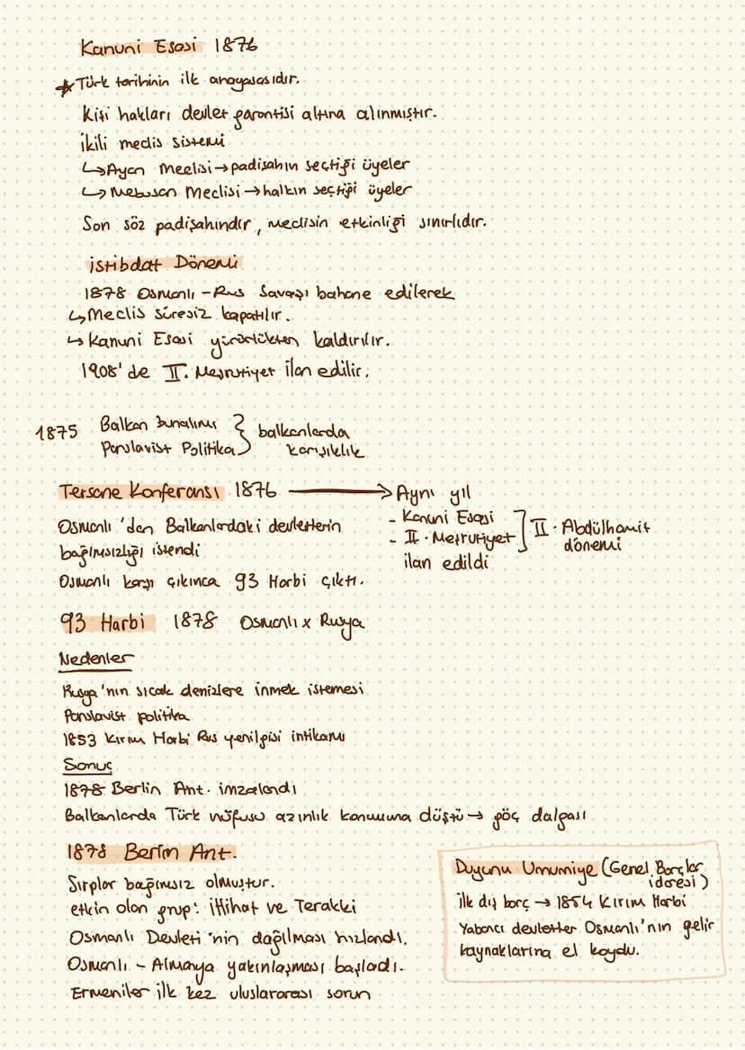 DAĞILMA DÖNEMİ
18. yüzyılın Sonu
Zistovi Antlaşması (Avs. ile son Savas)
Avusturya Osmanlı'ya topraklarını geri verdi.
②Yaş Antlaşması (dağı