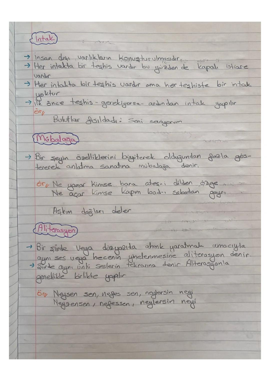 # Söz Sanatları

1) Teşbih

2) istiare

3) Mecazı mürsel

4) Kinaye

5) Teuriye

6) Teşhis

7) intak

8) Tenasüp

9) Tezat

10) Mübalağa

11