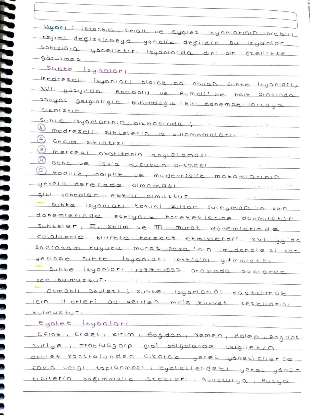 Osmanlı Devleti'nde isyonlar
ve Düzeni koruma
17. yüzyılda Anadolu' da 01400
isimdir
Cabalars
Celali isyanları
Celali isyanları olarak adlan