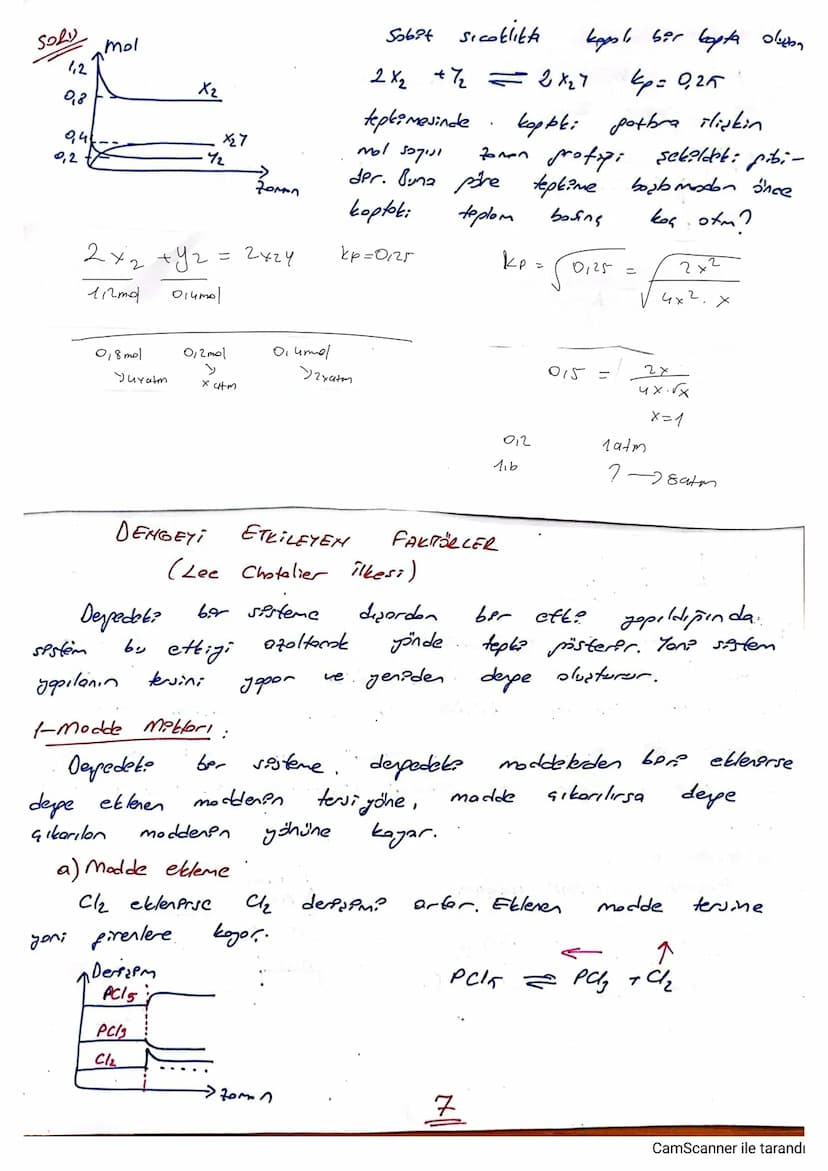 KIMYASAL
DENGE
④Kapoli ber kopta
Le
belerle
ber
Sıcaklıkta
pirenkerin
hızının
'
bpr reaksiyonda ürün
lerin ürünlere
dönüşüm
esit olduğu duru