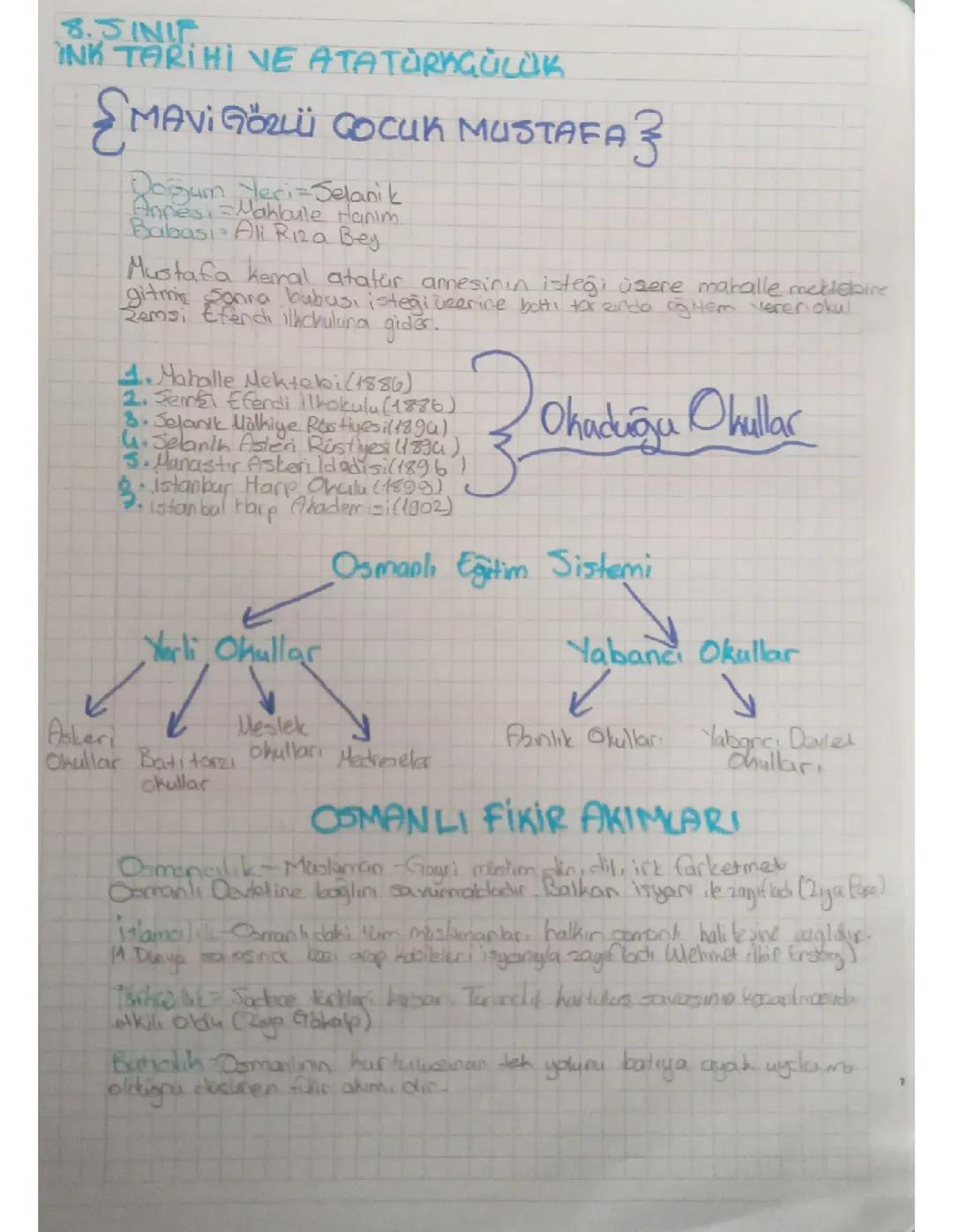 Mavi Gözlü Çocuk Mustafa