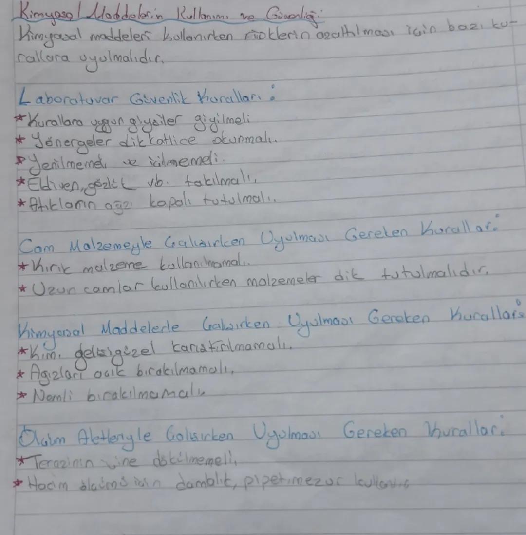 1.tema kimya hayattir