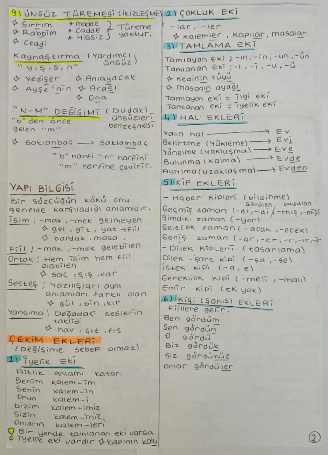 SES BILGTST
1) ÜNLÜ DÜŞMEST (SES
YITIMI
-Türerken ; Sözcüğün yapım
alirken ünlüsünü kaybetmesi
Beslemek (besi+le + mek)
ект
A
Çevreniz (çevi