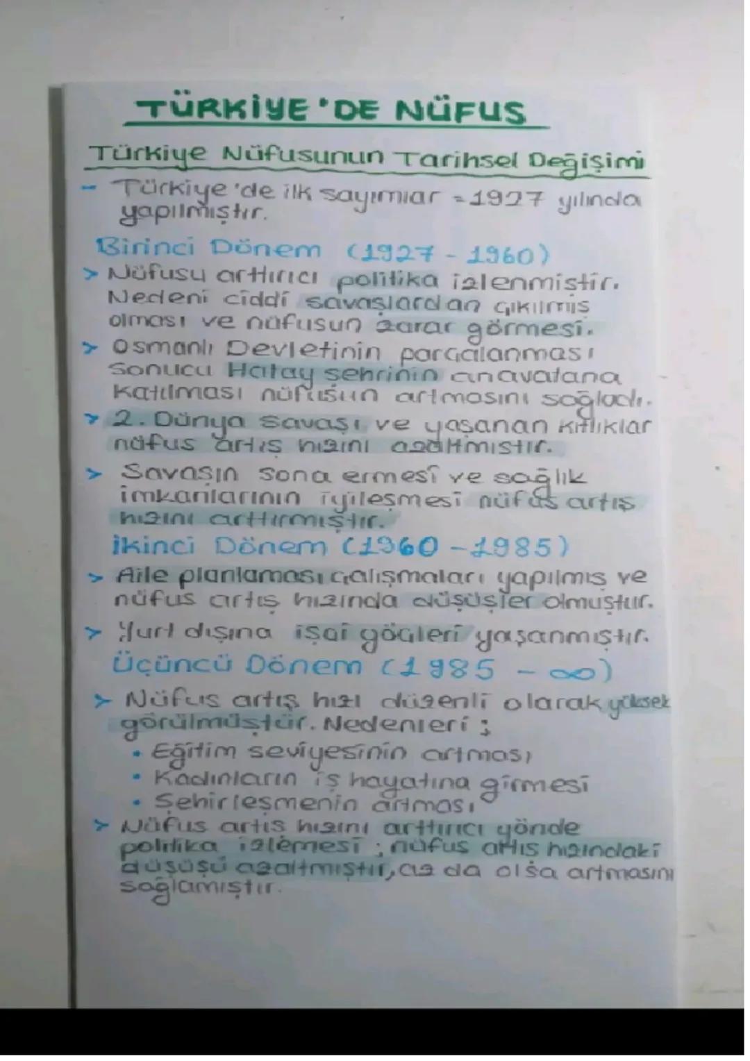 NÜFUS
Nüfusun özellikleri ve önemi
Nüfus Celirli bir zamanda sınırları
tanımlı bir bölgede yaşayan insan
Sayısıdır.
Demografi Sinirian belir