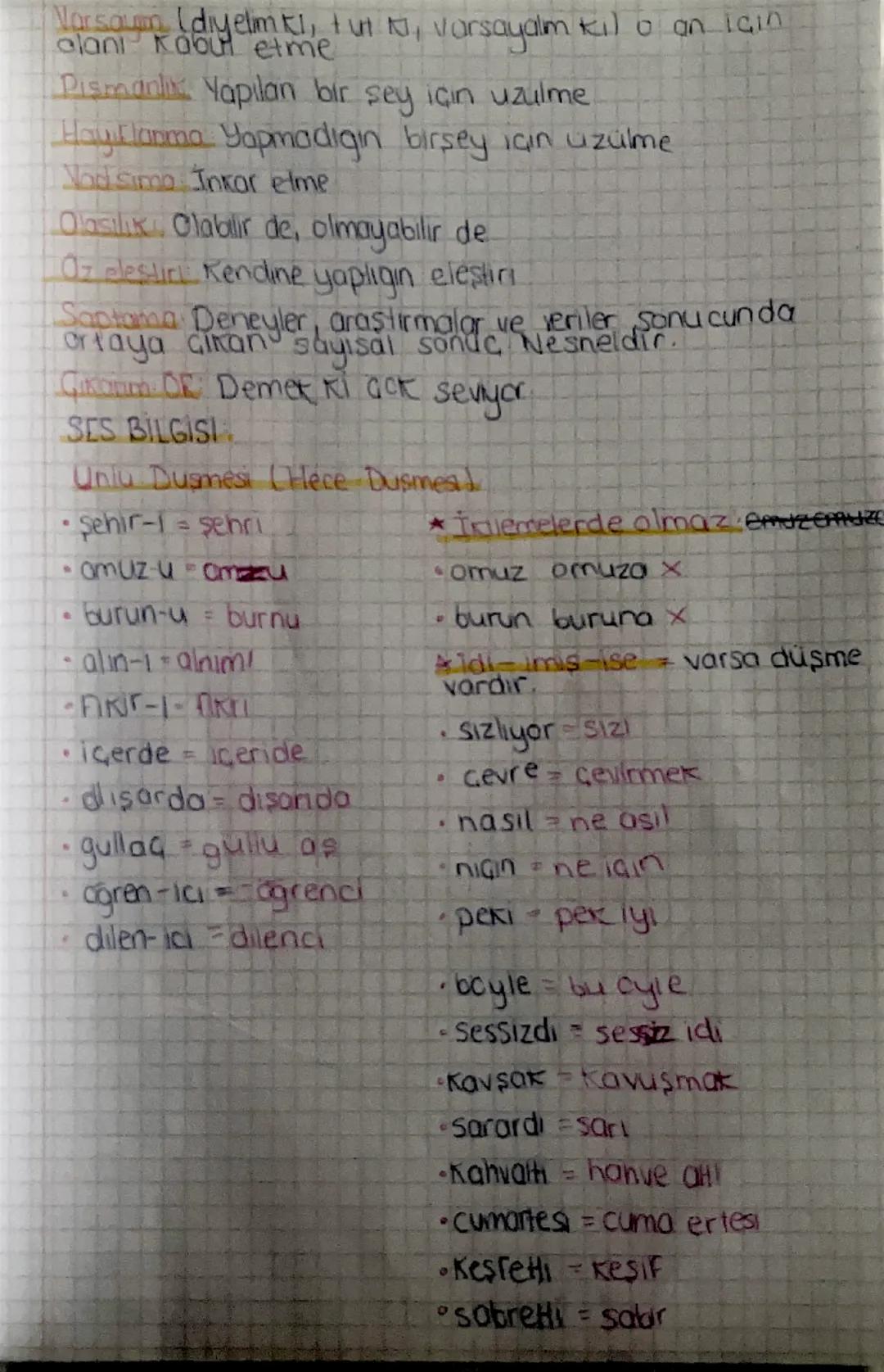 SÖZCÜKTE ANLAM
Tercel Anlam Akla gelen ilk anlamdır. OR Basında bir ağrı varmıs
Yan Anlam Sözcuğun gerget anlomindan kopma dan
Kazandığı yen