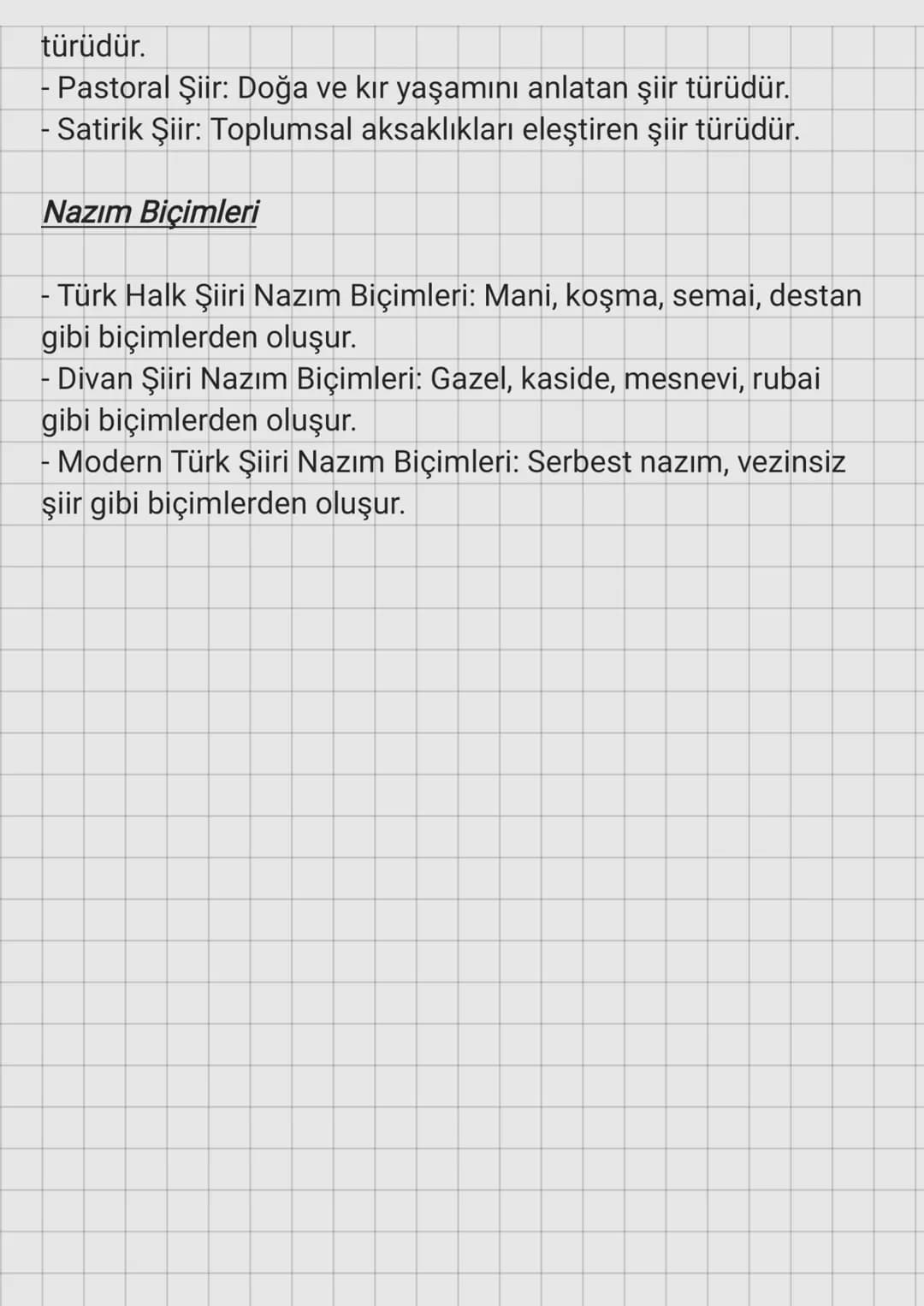 Şiir
Şiirin Tanımı
Şiir, duygu ve düşüncelerin estetik bir biçimde dizeler halinde
ifade edilmesidir. Şiir, dilin en özel ve etkili kullanıl