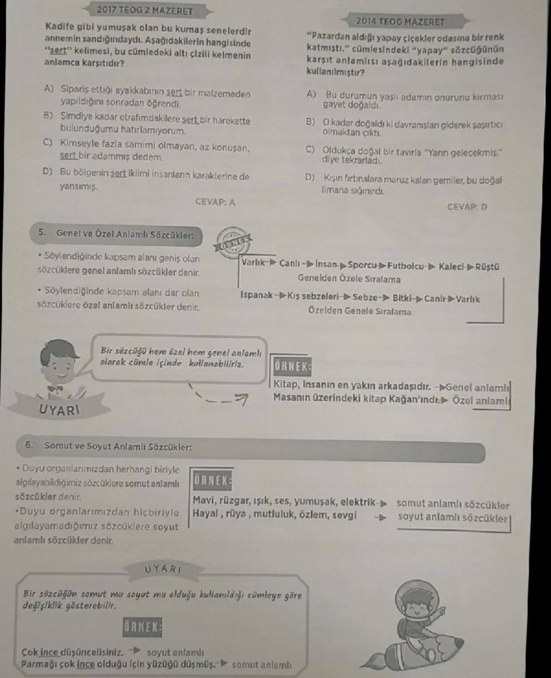 3
Atasözleri
4.
Özdeyiş
(Vecize)
Deyimler
CJ SÖZ
OBEKLERİ
5.
Yansıma
Sözcükler
SÖZCÜKTE ANLAM
ikilemeler
SÖZCÜKTE
ANLAM
Eş Anlamlı
(Anlamdas