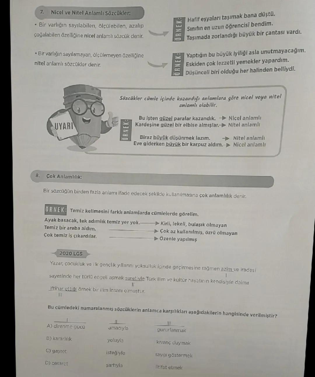 3
Atasözleri
4.
Özdeyiş
(Vecize)
Deyimler
CJ SÖZ
OBEKLERİ
5.
Yansıma
Sözcükler
SÖZCÜKTE ANLAM
ikilemeler
SÖZCÜKTE
ANLAM
Eş Anlamlı
(Anlamdas