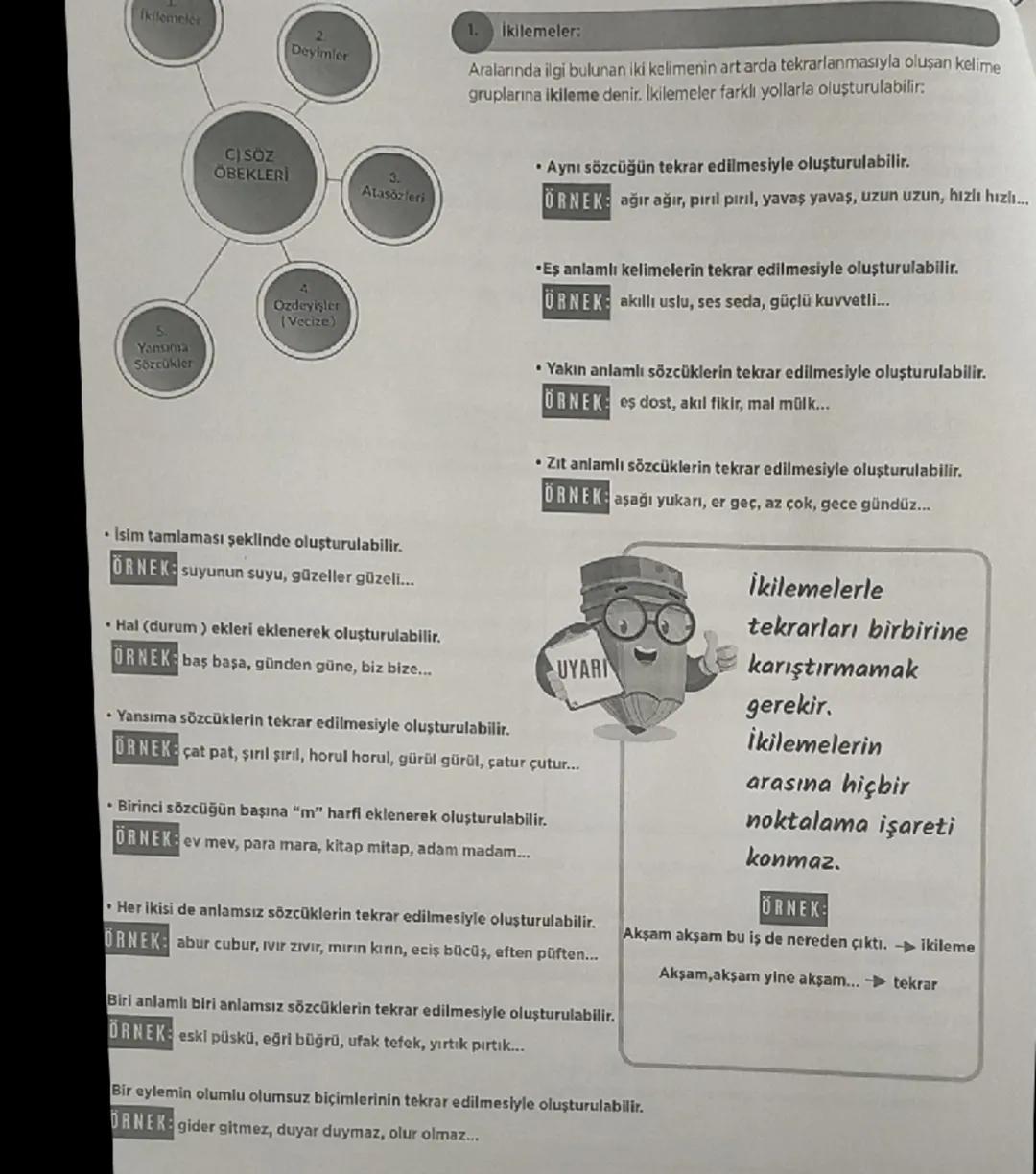 3
Atasözleri
4.
Özdeyiş
(Vecize)
Deyimler
CJ SÖZ
OBEKLERİ
5.
Yansıma
Sözcükler
SÖZCÜKTE ANLAM
ikilemeler
SÖZCÜKTE
ANLAM
Eş Anlamlı
(Anlamdas