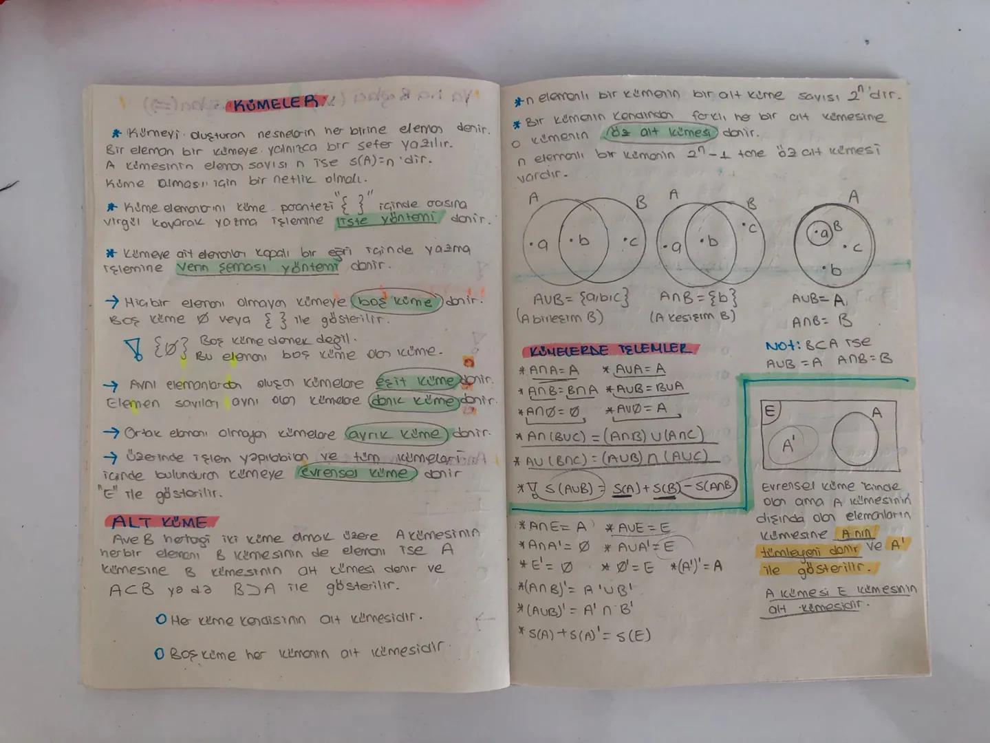 (G)
KUMELER)d by
*Kumeyi oluşturan nesnelerin her birine elemos denir.
Bir eleman bir kimeye yalnızca bir sefer yazılır.
A kimesinin elevar 