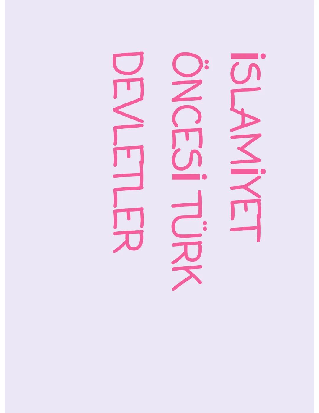 İslamiyet Öncesi Türk Devletleri