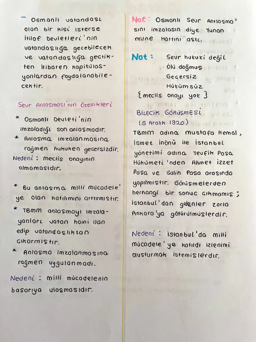 ->
->
->
SEVR BARIS ANLASMASI
(10 Ağustos 1920)
I. Dünya Savosi Sonrası
en geç barış antlaşması
imzalayan devlet Osmanlı
Devleti'dir.
MID
it