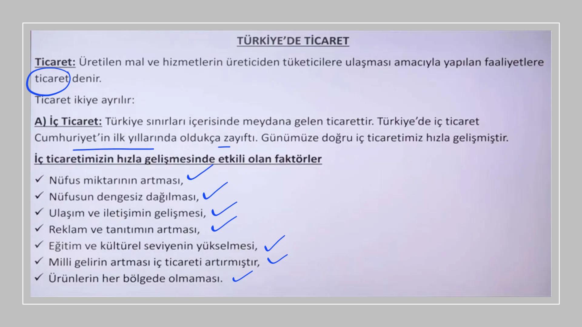 TÜRKİYE'DE SANAYİ
Ham madde ya da yarı işlenmiş maddelerin tam işlenerek kullanıma hazır hale
getirme (imal, mamul) durumuna sanayi denir.
T