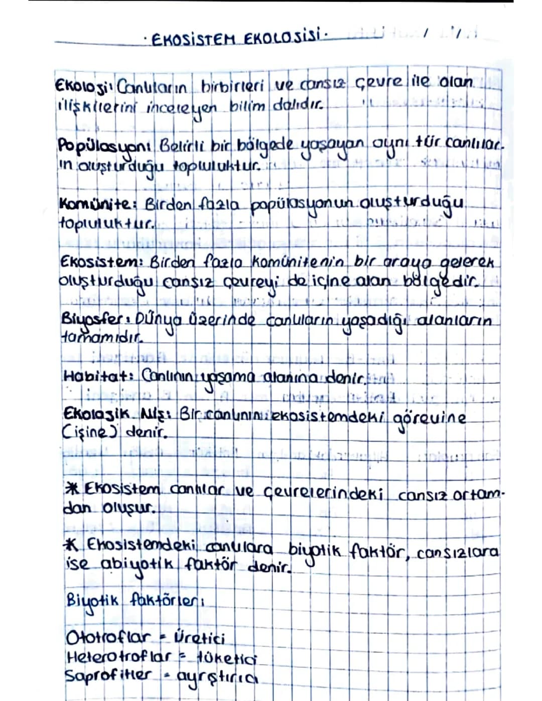 Ekosistem ekolojisi
