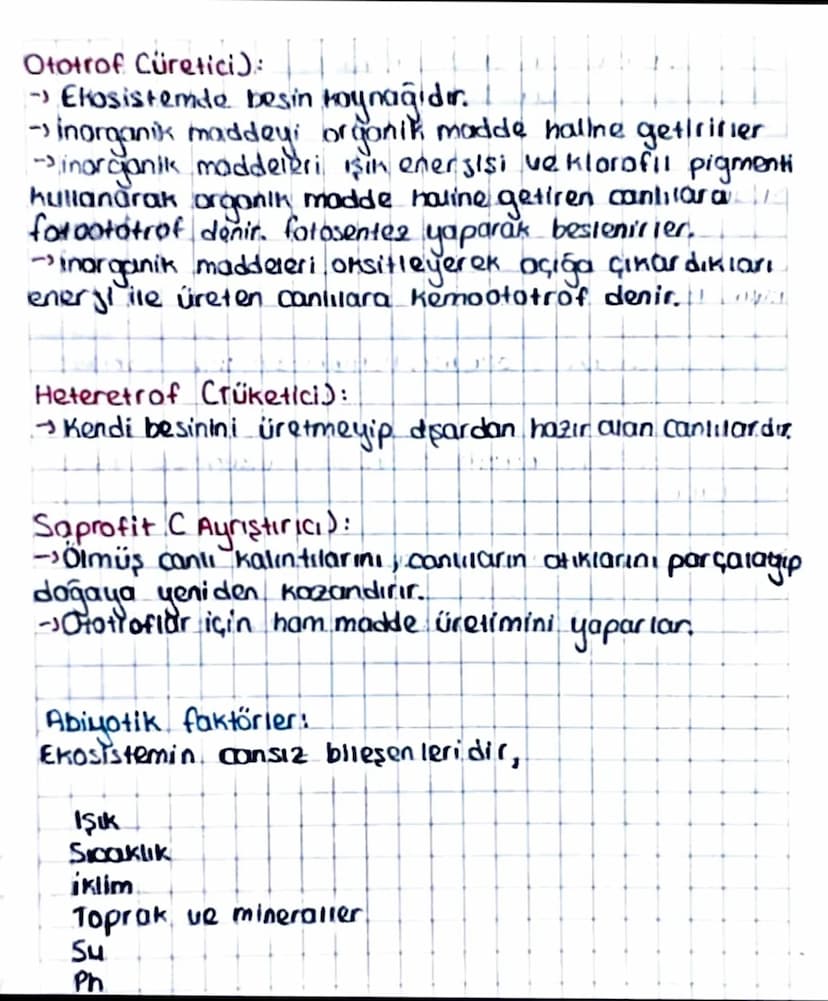 · EKOSISTEM EKOLOSisi.
Ekologi Canutarın birbirleri ve cansuz çevre ile olan
ilişkilerini inceleyen bilim dalıdır..
Popülasyont Belirli bir 