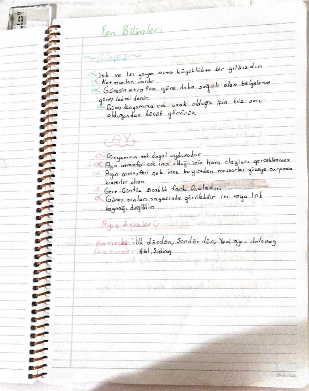 Fen Bilimleri

~GÜNEŞ~
*   Işık ve Isı yayan arta büyüklükte bir yıldızdıra
*   Kat manları vardır.
*   Güneşin etrafına göre daha soğuk ola