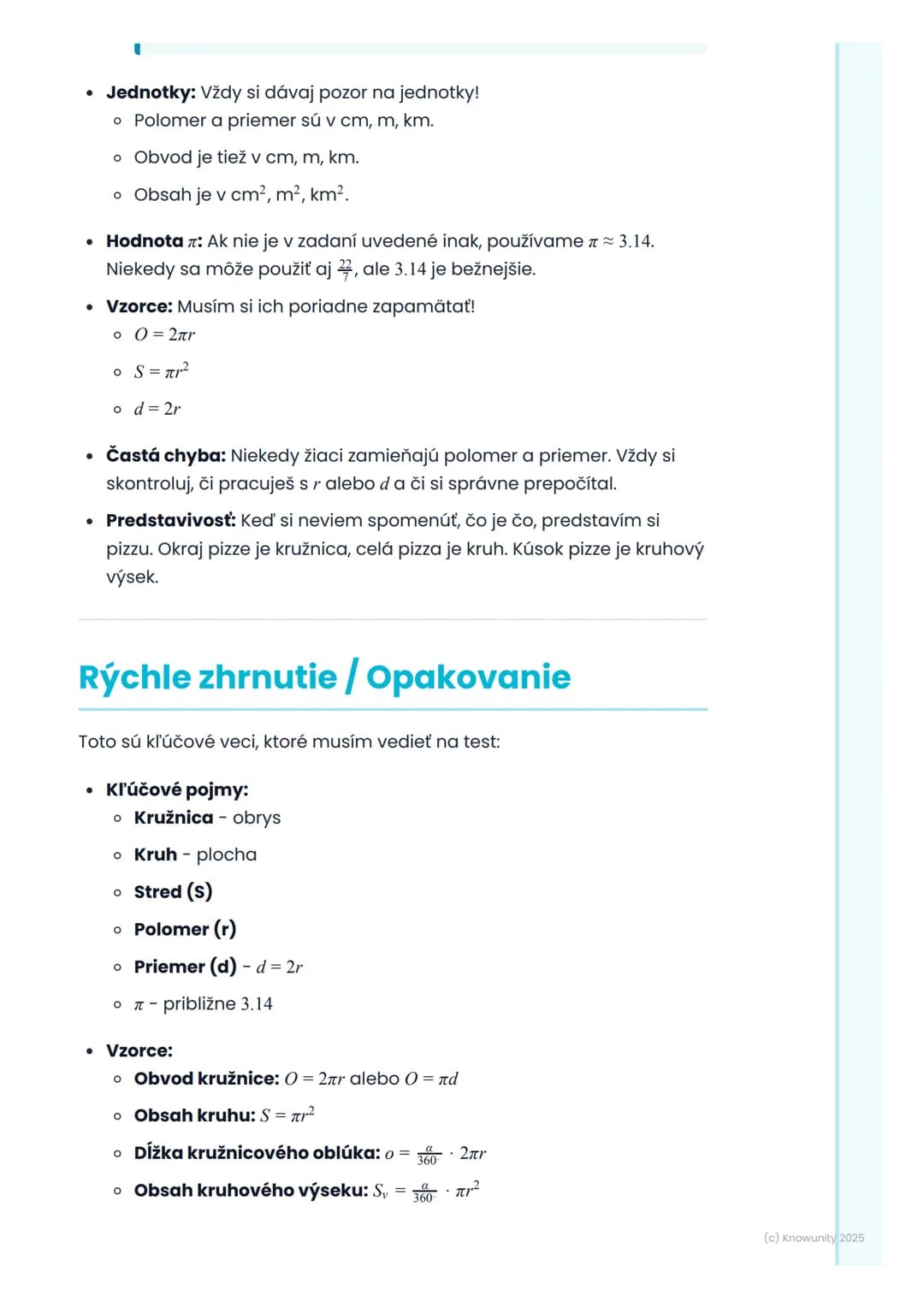# Kružnica a kruh

## Úvod do témy

Dnes si zopakujeme veľmi dôležitú tému z geometrie - kružnicu a kruh.
Sú to tvary, ktoré vidíme všade ok