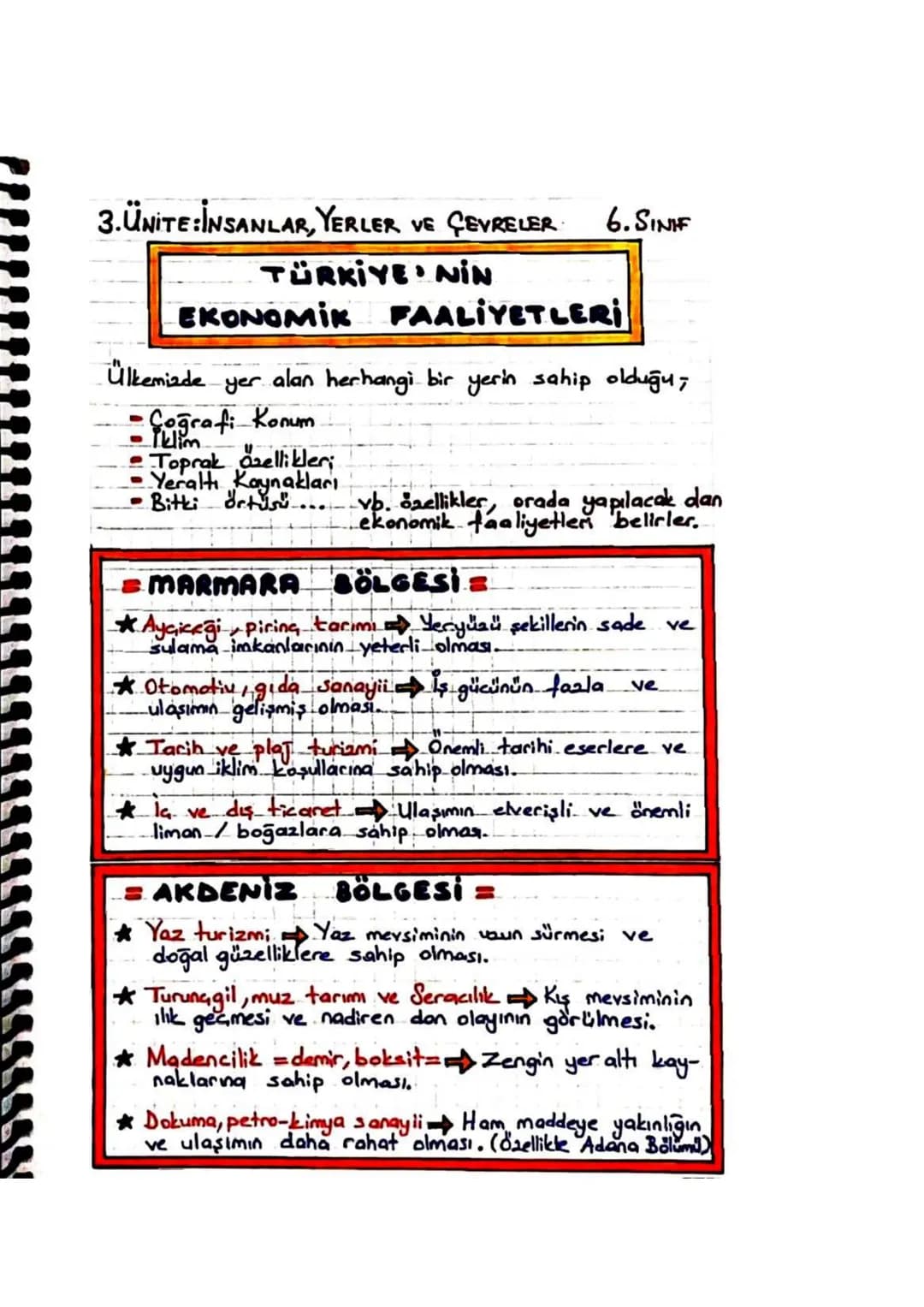 3.ÜNITE: INSANLAR, YERLER VE GEVRELER 6. SINIF
TÜRKİYE'NIN
EKONOMİK
FAALİYETLERİ
=KARADENİZ BÖLGESİ=
Gay, findik ve Mısır tarımı Her mevsim 