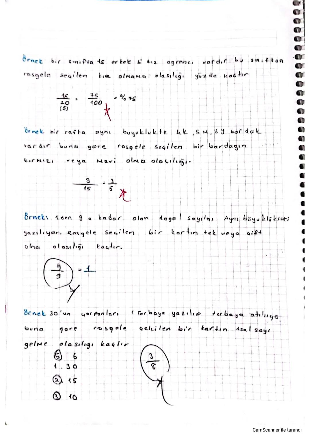 Olasılık
*Deney: Bir olayın Sonucunun
ne
olacağını görmek için yapılan işleme denir
*Gikti: Bir deneyde elde
edilecek
Sonuçlara denir
Kolası