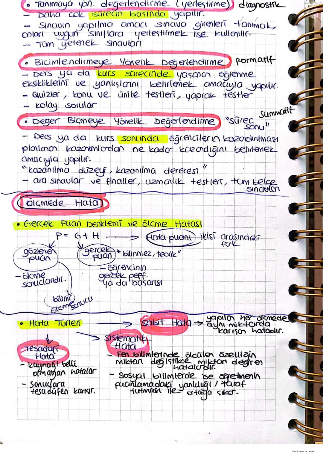 Bir özelliğe sayı veya sembol verme
OLCME VE DEĞERLENDİRME
Sistem
işlemidir.
karşılıklı etkileşim olusturan Ogelerin
anlamlı bir bütün olust