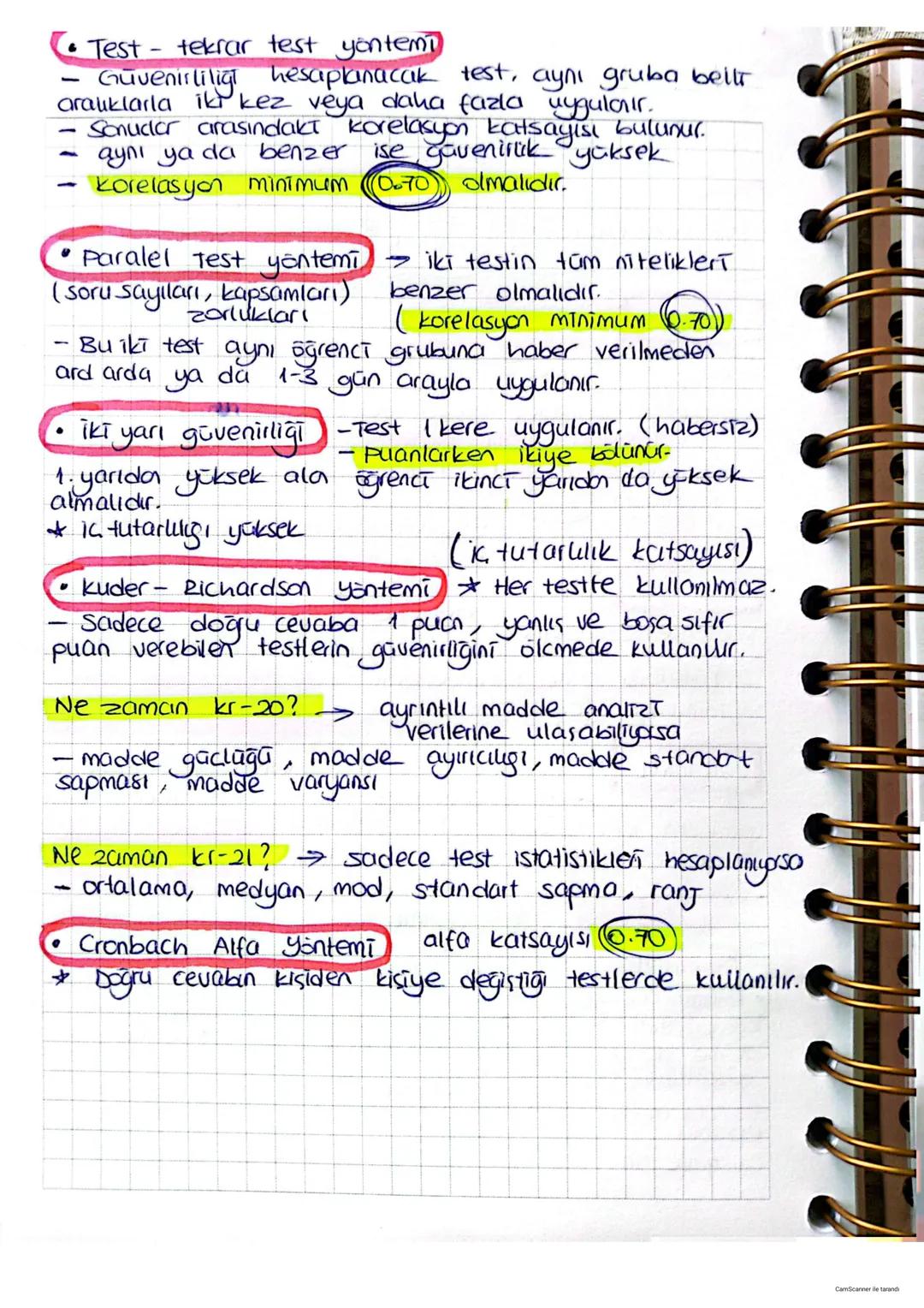 Bir özelliğe sayı veya sembol verme
OLCME VE DEĞERLENDİRME
Sistem
işlemidir.
karşılıklı etkileşim olusturan Ogelerin
anlamlı bir bütün olust