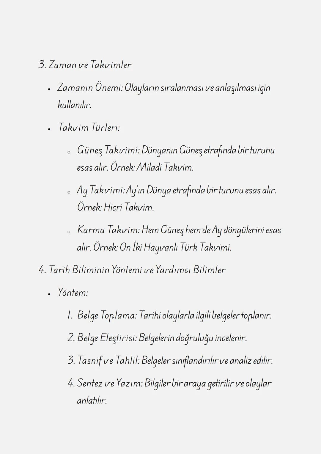 ÇALIŞMA KAĞIDI:
TARİH VE ZAMAN
1. Tarih Nedir?
.
•
Tarih, geçmişte yaşanan olayları, bu olayların
nedenlerini ve sonuçlarını yer ve zaman gö