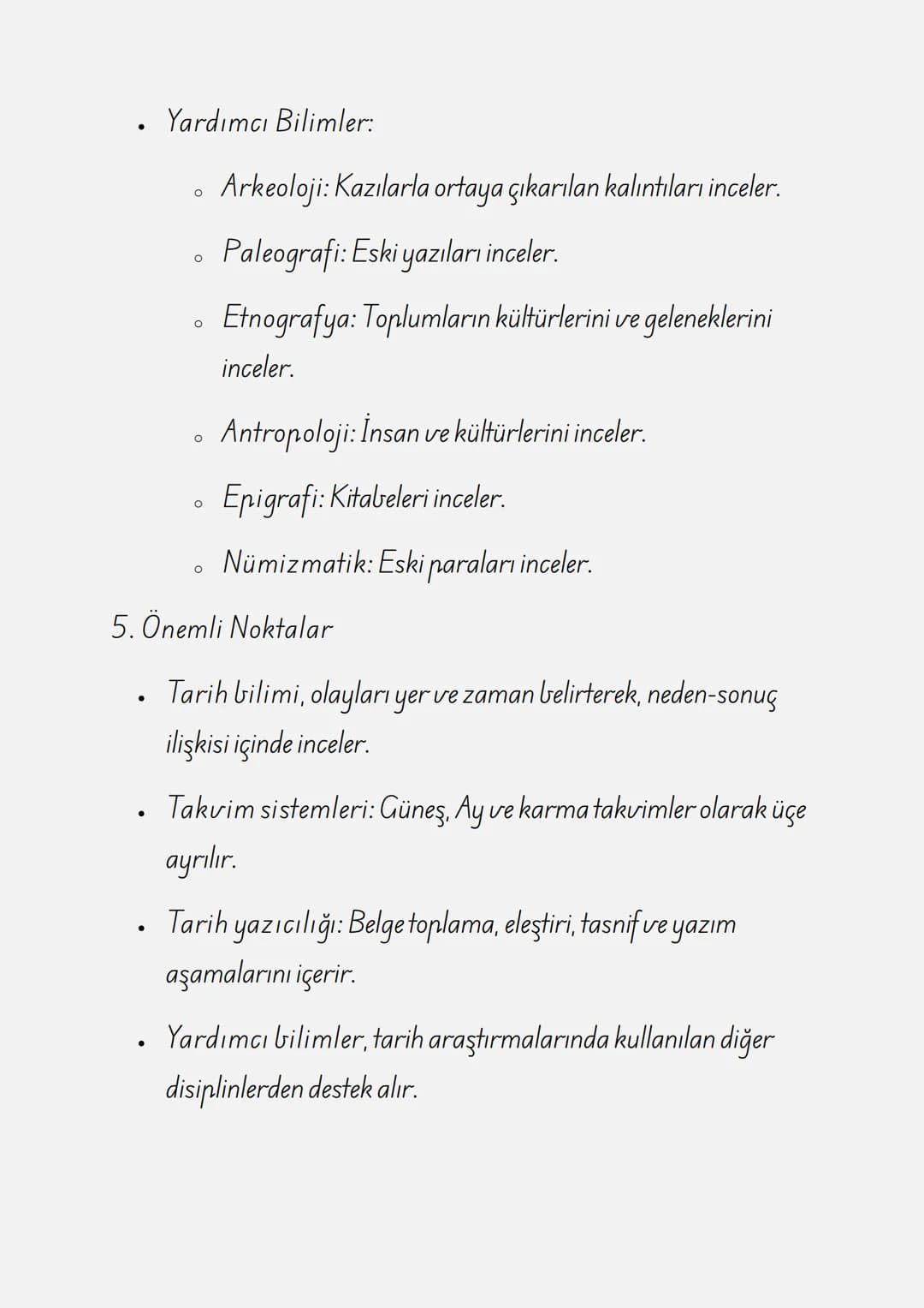 ÇALIŞMA KAĞIDI:
TARİH VE ZAMAN
1. Tarih Nedir?
.
•
Tarih, geçmişte yaşanan olayları, bu olayların
nedenlerini ve sonuçlarını yer ve zaman gö
