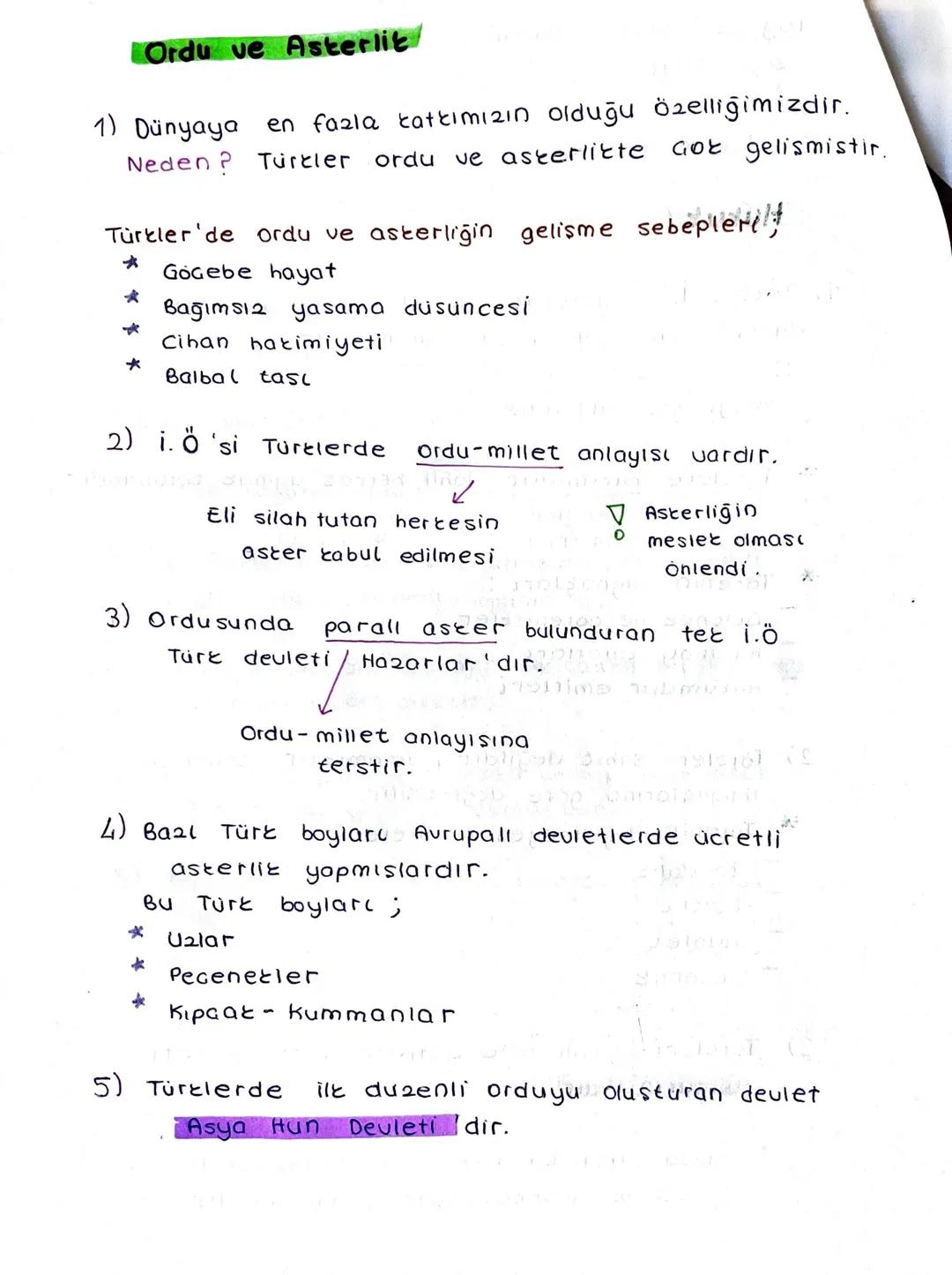 # İslamiyet Öncesi Türklerde
Kültür ve Uygarlik

A) Devlet Yönetimi

① Deuletin olus Sıralaması
Oğus - Urug - Boy - Bodun - il

② Yönetim Se