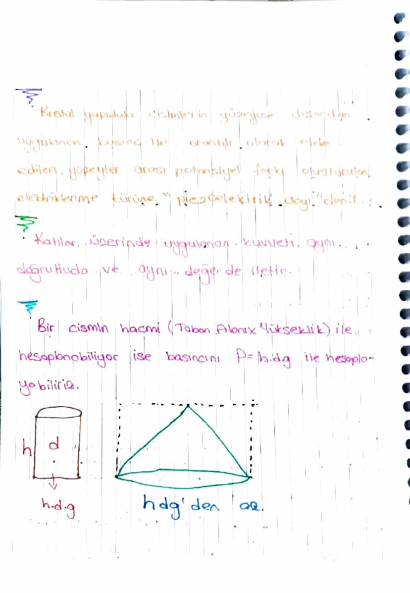 10. Sınıf Fizik
- Basing-
Basing (P):
*Birim yüzey alanına etki eden dik
basing" denir. Basing skalerdir.
kuvuefe
F
P: Basing
P=E
F: Rasing 