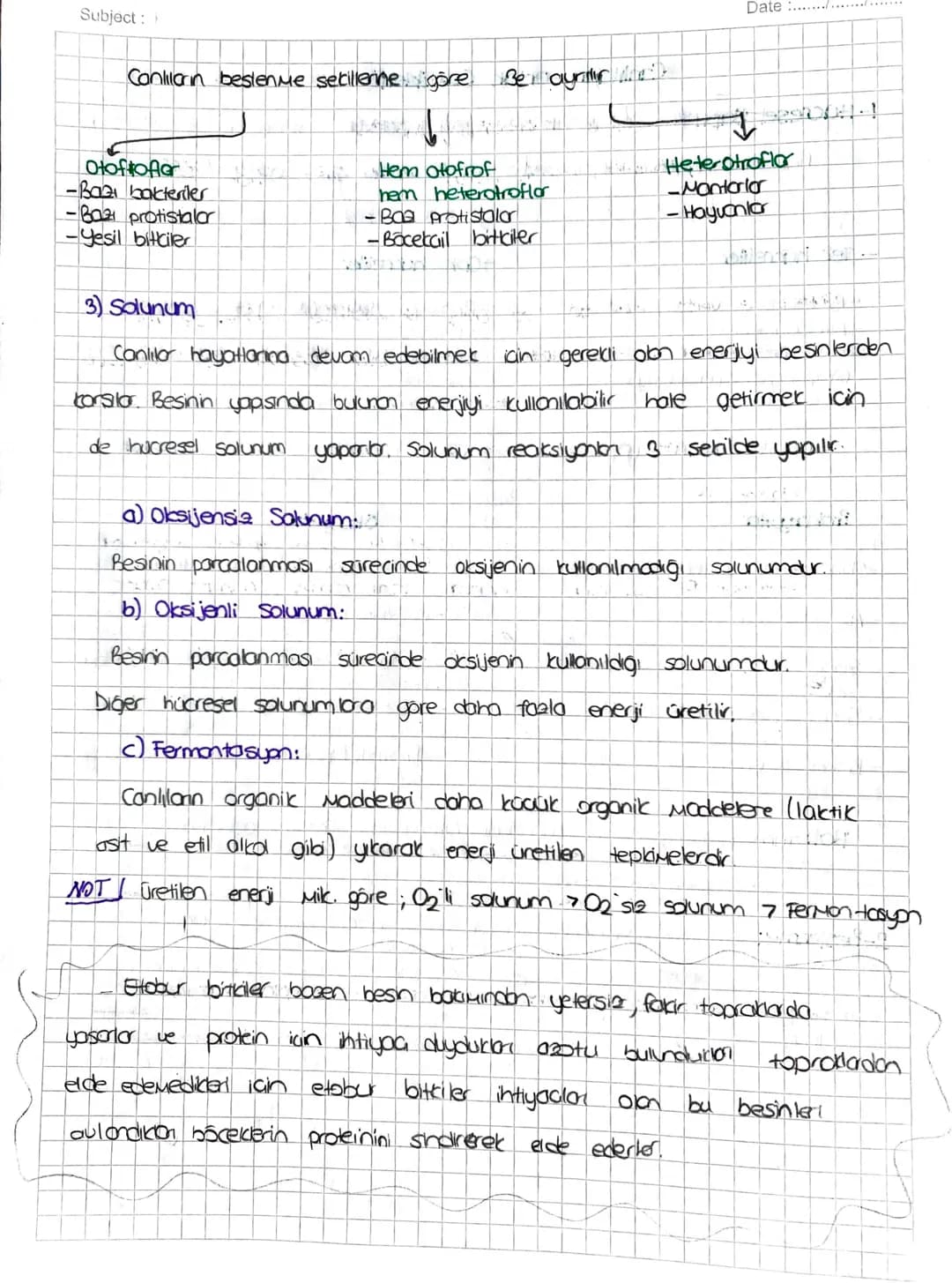 Subject:
Canlilanın ortak Özellikleri
-Hucresel yapı: tum conlilar hucre Je hucrelerden oluşur.
Hücre sayısına
gore
Tek hücreliler
-Baktenle