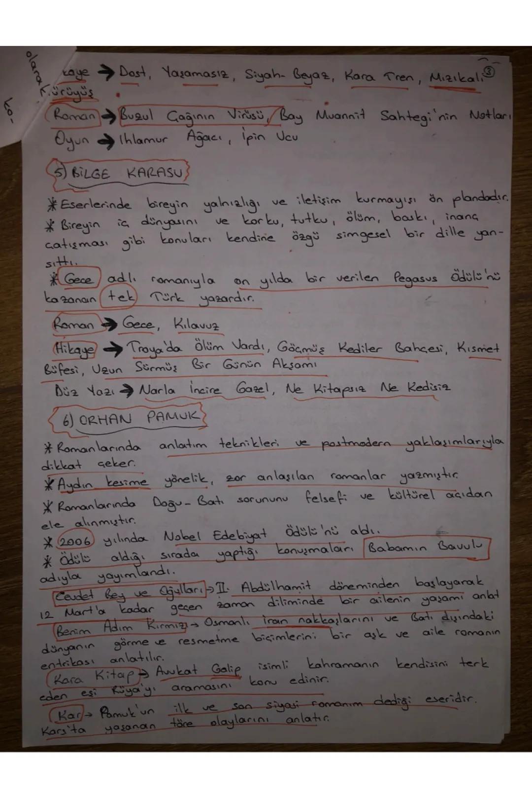 MODERNIZMI
ESAS ALAN ESERLER
alegorik anlatıma
önem verilmiştir.
Bu dönem eserlerinde
*Bireyin bunalımları, toplumla catisıraları anlatılmış