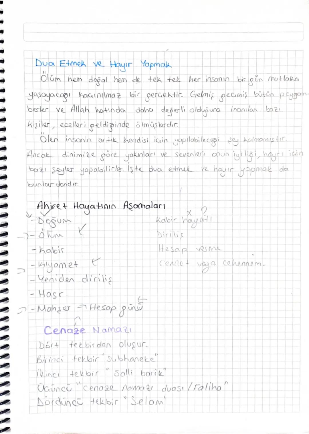 Din Notlar
1 Varolusun Ve Hayatın Amacı
"Ben cinleri ve insanları ancak bana kulluk etsinler diye
yarattım. Bu ayetlere göre insanın yaratıl