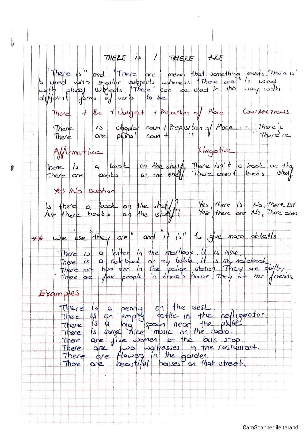 نا
THERE is
There is
and There are
is used with singular subjects
with plural subjects. "There
THERE
ARE
mean that something exists. "There 