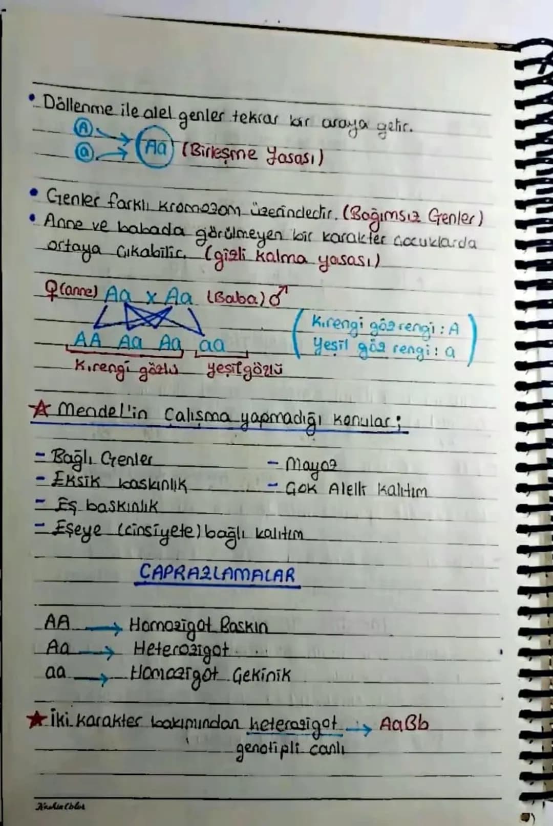 KALITIM
Kalıtımla ilgili Kavramlar
Karakter Canlılarda bulunan her bir özellige
denir. Öca: kao grubu, göz rengi, saç rengi....
Gen => Bir k