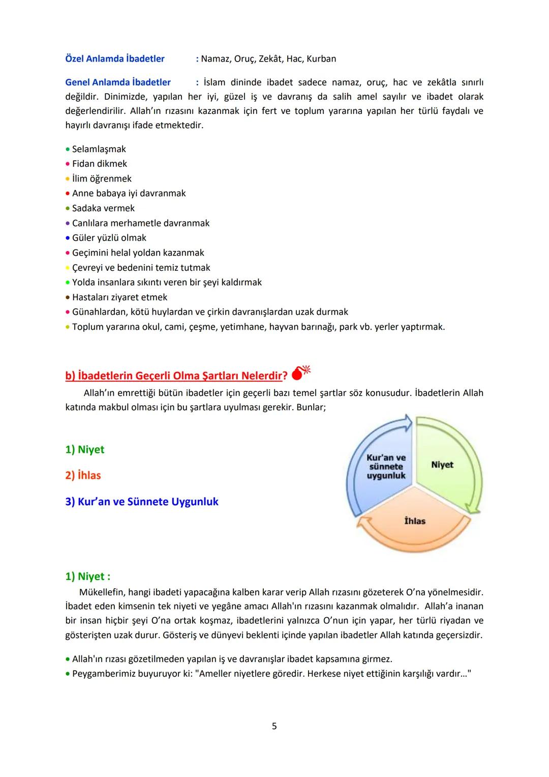 6.İSLAM İNANÇ ESASLARI (İMANIN ŞARTLARI):
İslam İnanç Esasları (İmanın Şartları):
1) Allah'a İman (Tevhit)
2) Meleklere İman
3) Kitaplara İm