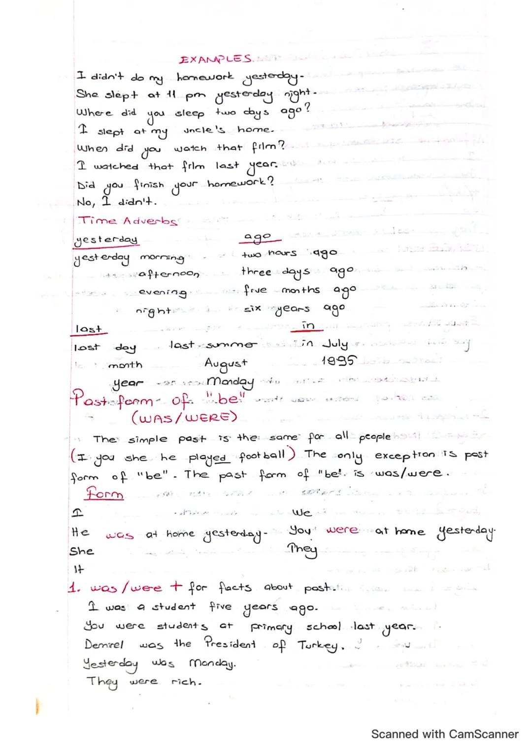 SIMPLE PAST TENSE
we use the Simple Past Tense to talk about events, actions,
Or situations
which occured in the past and
are
finished
befor