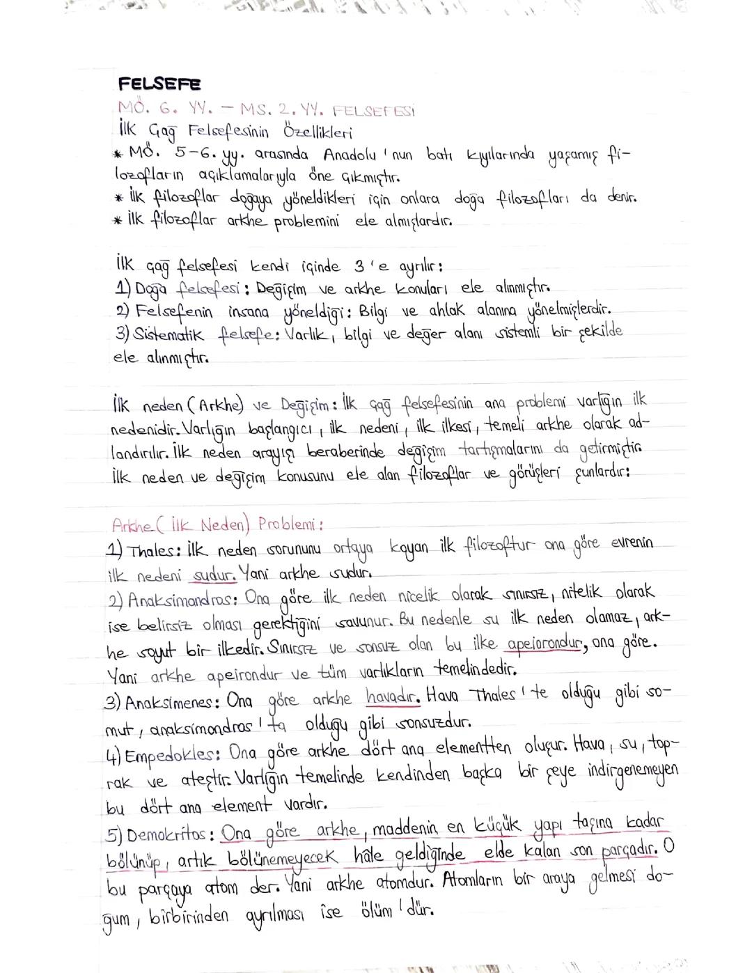 2. Yüzyıl Felsefesi 