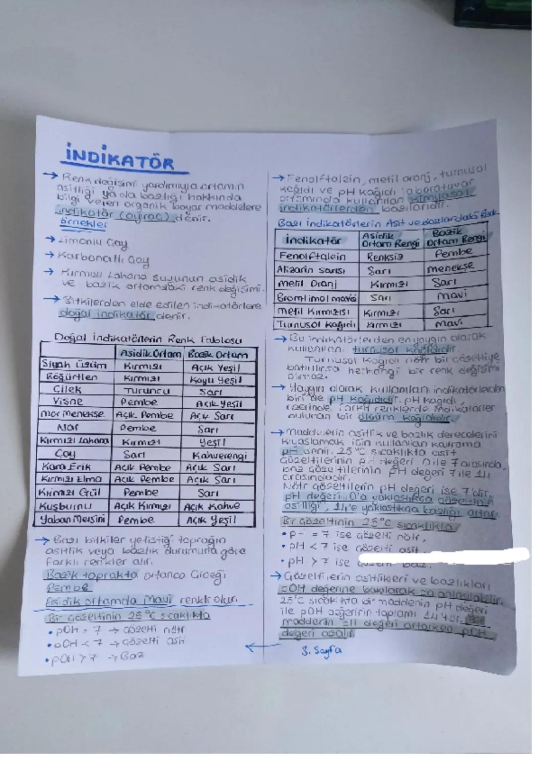 ASİTLER ve BAZLAR
ASITLER
→ Asit ve baz gözeltilerinin tümünde
hem Ht hem de OH iyonları bulunur.
Asitlerin sulu Gözeltisindeki H+
iyonların