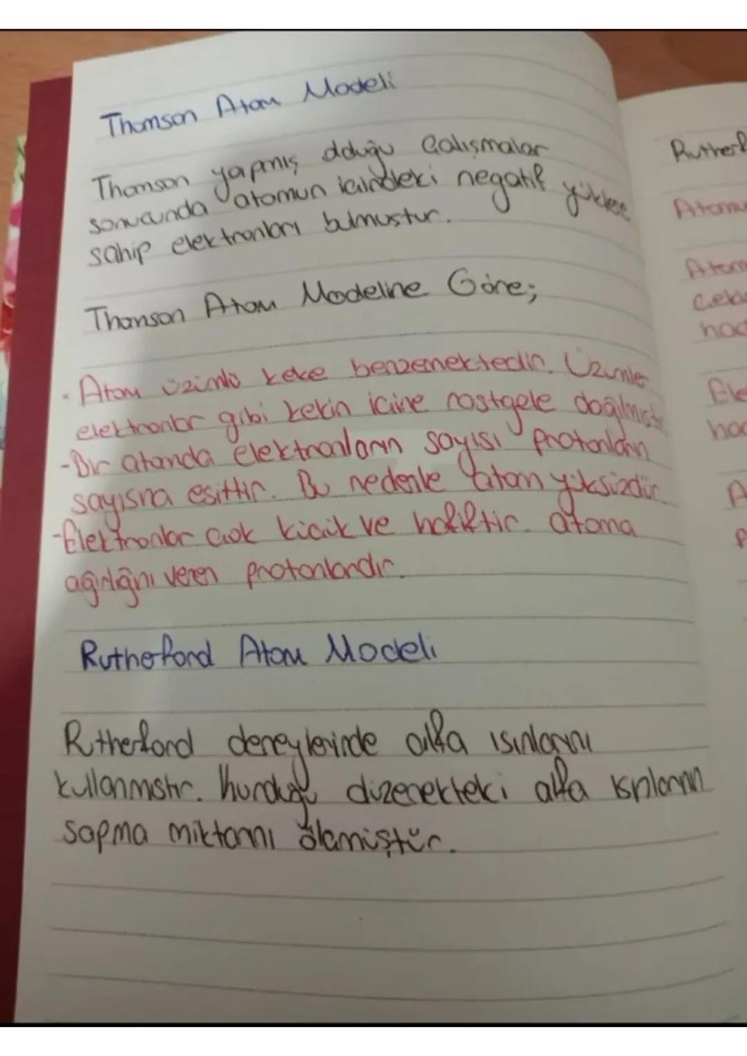 9. Sınıf Kimya
Dalton Atom Teorisi
Dalton zamanında kabul gören atom.
kimyanın temel kanunlarından biri
teorisi
olan Sabit ananlar kanununu 