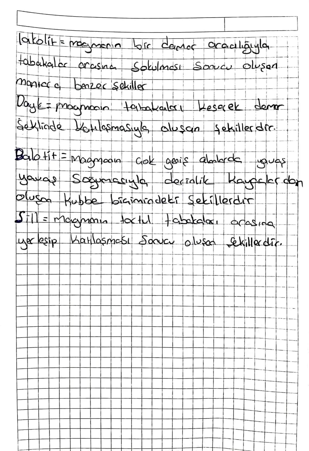 10. Sınıf Coğraf you
VOLKANIZMA
ye
Yerin derinliklerinde bulunan magmanın yer kabuğunun
Zayıf Kışımlarından yeryüzüne doğru yükselmesine
vey