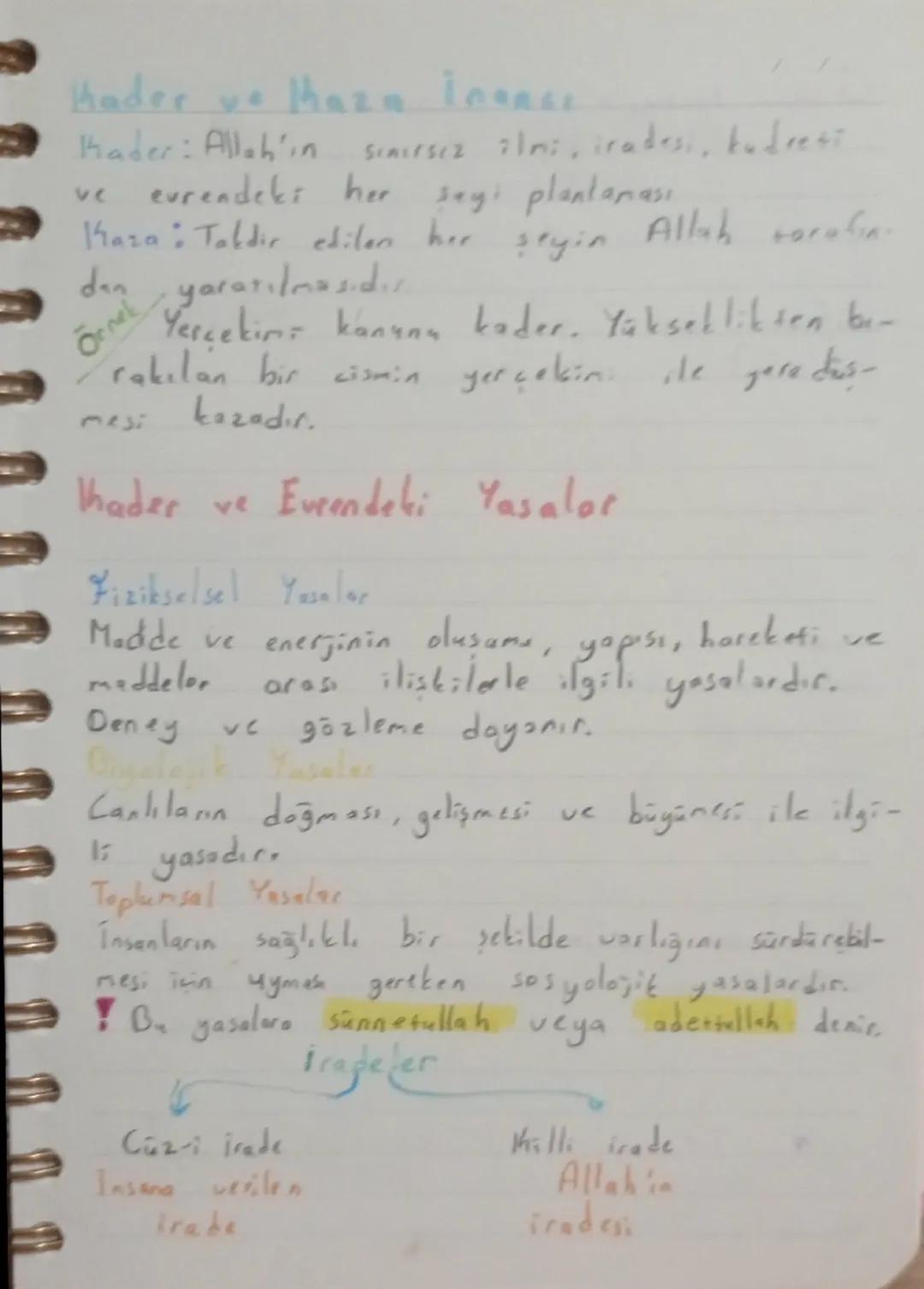 8. Sınıf din kültürü 