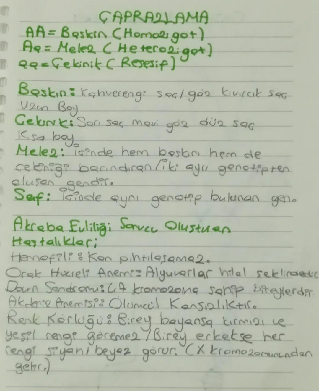 Akraba Evliliği ve Kalıtsal Hastalıklar: 8. Sınıf 2. Ünite