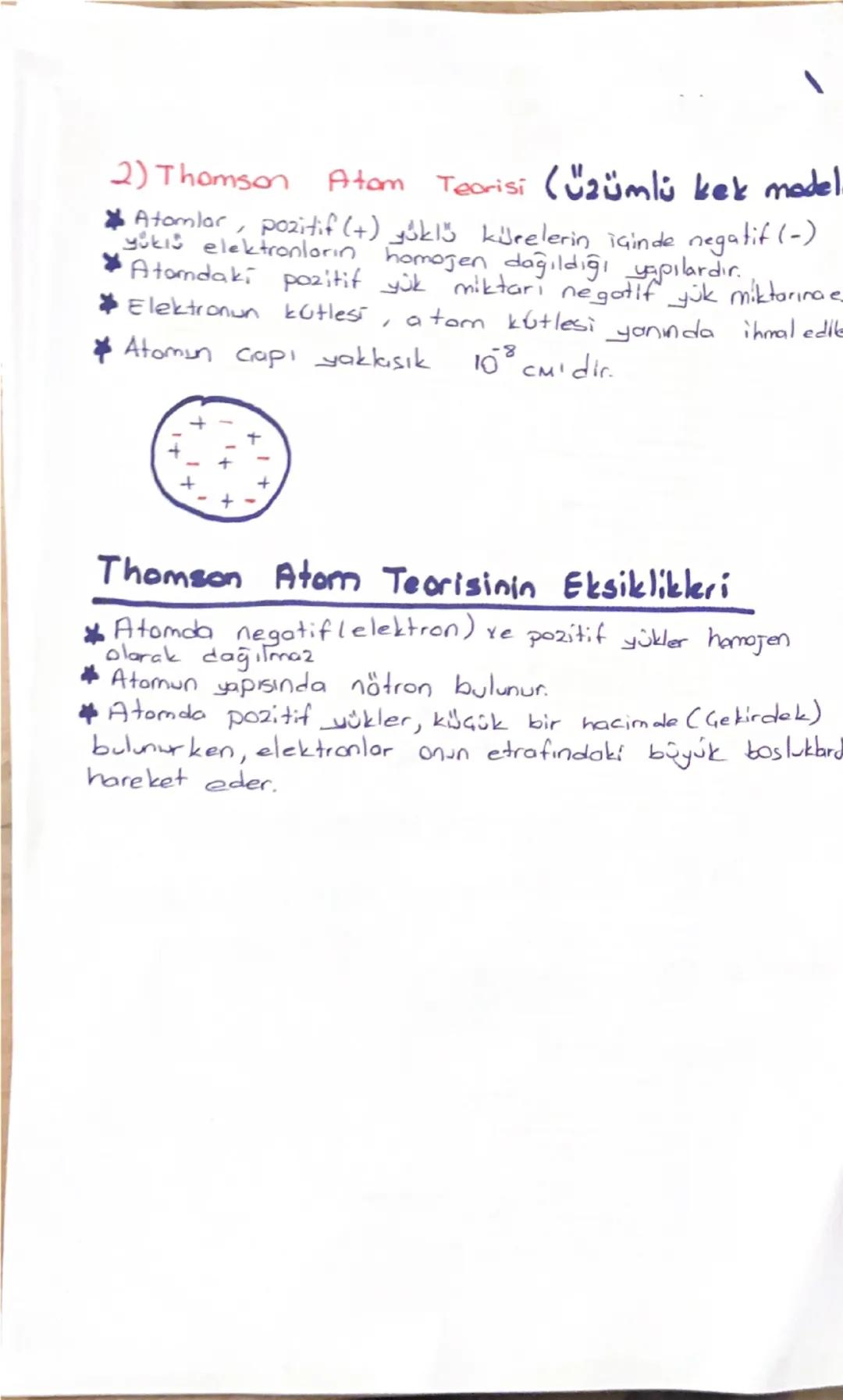 9. SINIF
Kimya
- DERS NOTLARI
-
ATOM TEORİLERİ
VE
ELEKTRON
Dizi Limi
Qdise yardımlasmave
dayanısma
grubu ATOM TEORİLERİ
1) Dalton Atom Teori