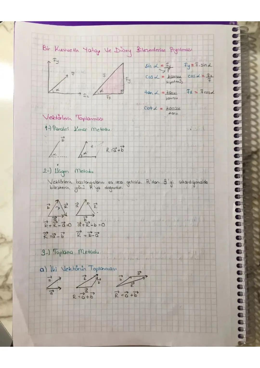 Aynı doğrultuyu topla.
VEKTÖRLER
Fizikte Büyüklükler
Bin
Farklı doğrultuyu cukor
say ve birim lle ifade edilen büyüklüklere skaler büyüklük
