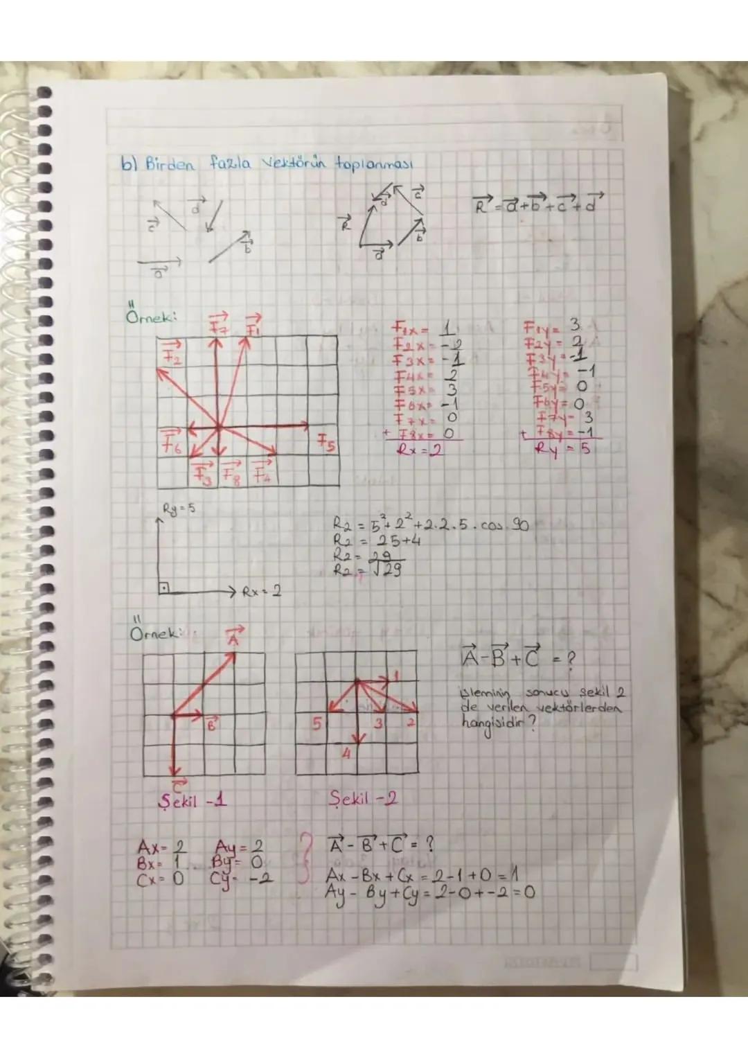 Aynı doğrultuyu topla.
VEKTÖRLER
Fizikte Büyüklükler
Bin
Farklı doğrultuyu cukor
say ve birim lle ifade edilen büyüklüklere skaler büyüklük
