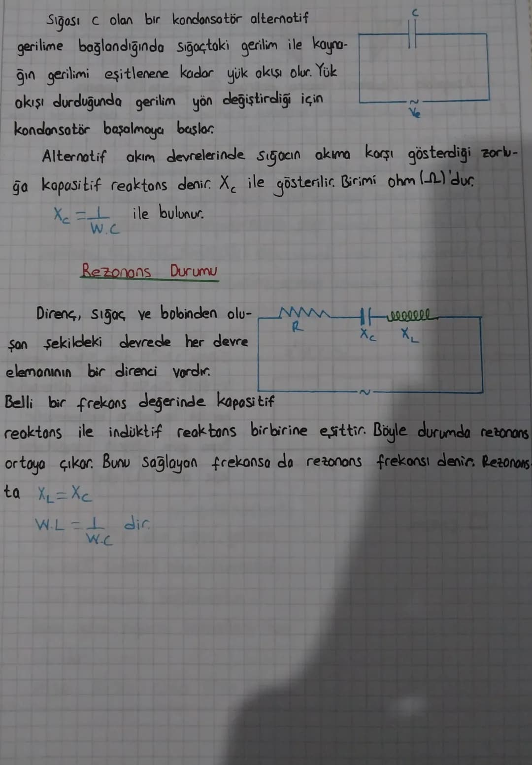 15. UNITE ALTERNATIF AKIM
Pil, akü, dinamo gibi üreteç kaynakları ile oluşturulan elektrik devre-
lerinde tek yönlü bir elektrik akımı elde 