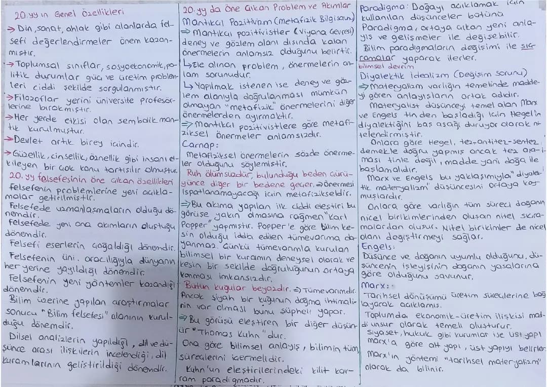 20. Yüz yıl felsefesi 