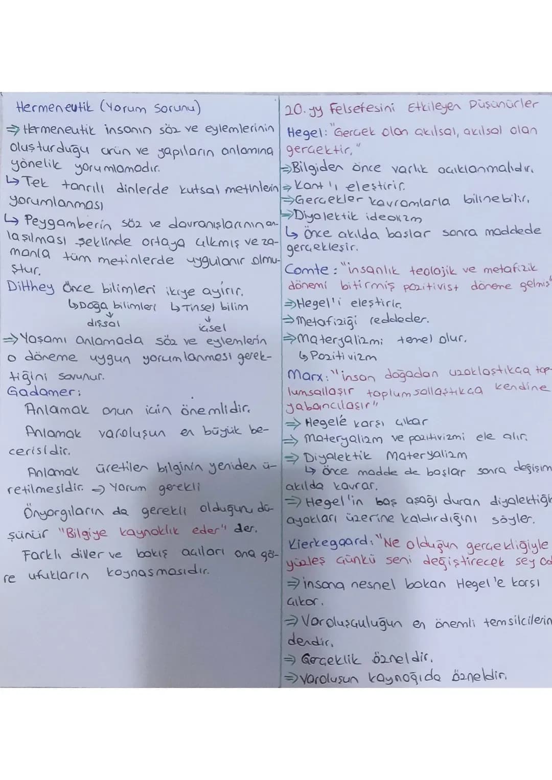 20.yy in Genel Özellikleri
miştir.
> Din, sanat, ahlak gibi alanlarda fel-
sefi değerlendirmeler önem kazan-
→Toplumsal sınıflar, sosyoekono